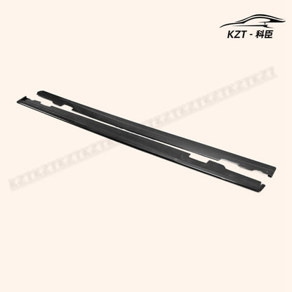 For F56 Mini Cooper S Dag Style Ver 2.1 Side Skirt Under Board Rocker Panels Side Part Carbon Fiber Body Kit Replacement