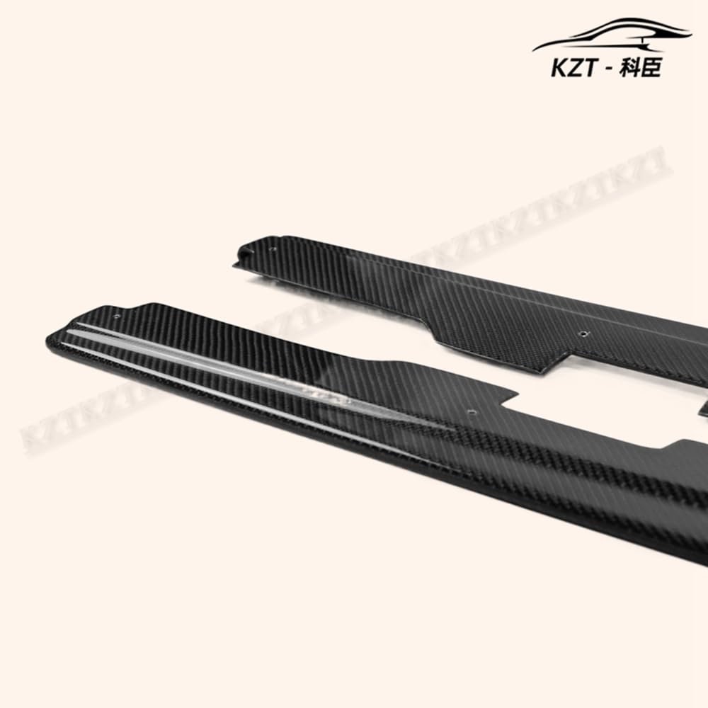 For F56 Mini Cooper S Dag Style Ver 2.1 Side Skirt Under Board Rocker Panels Side Part Carbon Fiber Body Kit Replacement