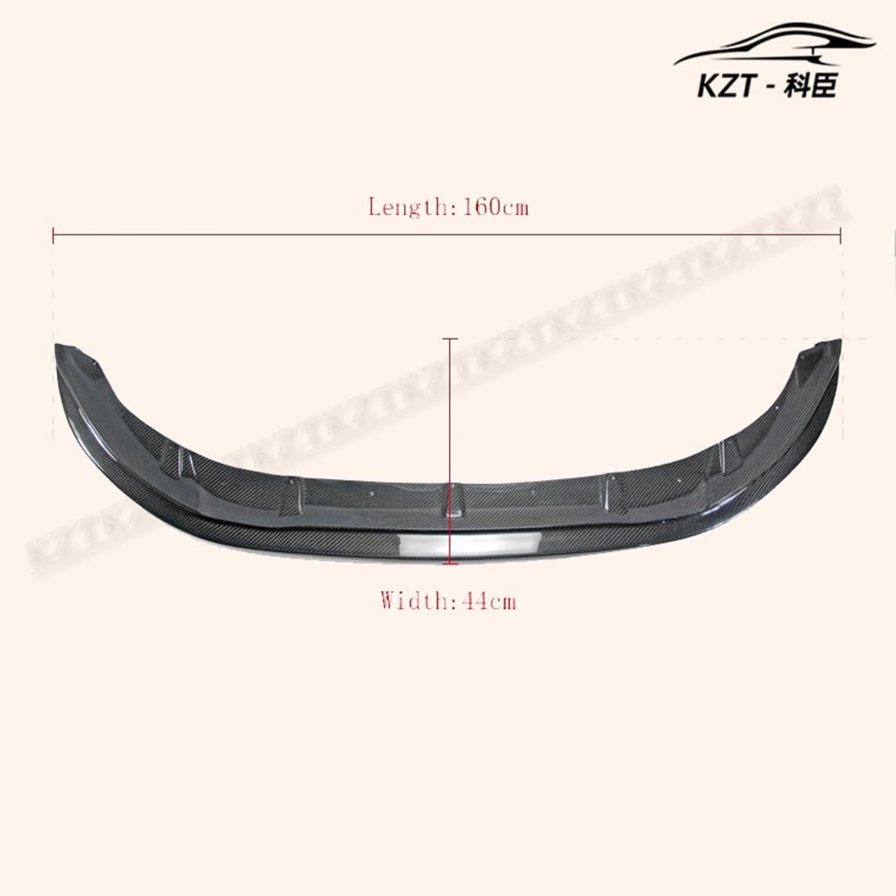 For F56 Mini Cooper S Jdm Front Bumper Lip (S Only) Chin Splitter Spoiler Carbon Fiber Body Kits Kazento Carbon Parts 车身侧板 F56-FL-JDM-S-CF