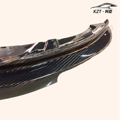 For F56 Mini Cooper S Jdm Front Bumper Lip (S Only) Chin Splitter Spoiler Carbon Fiber Body Kits Kazento Carbon Parts 车身侧板 F56-FL-JDM-S-CF
