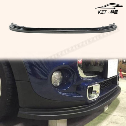 For F56 Mini Cooper S Jdm Front Bumper Lip (S Only) Chin Splitter Spoiler Carbon Fiber Body Kits Kazento Carbon Parts 车身侧板 F56-FL-JDM-S-CF