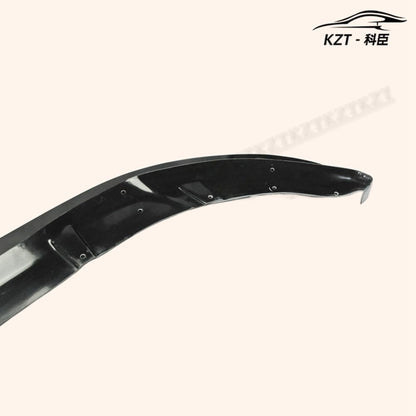 For F56 Mini Cooper S Jdm Front Bumper Lip (S Only) Chin Splitter Spoiler Fiber Glass Body Kits Kazento Carbon Parts 车身侧板 F56-FL-JDM-S-FRP