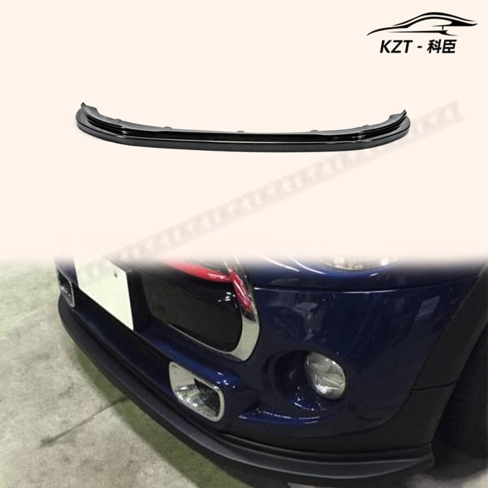 For F56 Mini Cooper S Jdm Front Bumper Lip (S Only) Chin Splitter Spoiler Fiber Glass Body Kits Kazento Carbon Parts 车身侧板 F56-FL-JDM-S-FRP