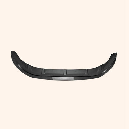 For F56 Mini Cooper S Mon Style Front Bumper Lip (S Only) Chin Splitter Spoiler Carbon Fiber Body Kits Kazento Carbon Parts 车身侧板 F56-FL-MON-S-CF