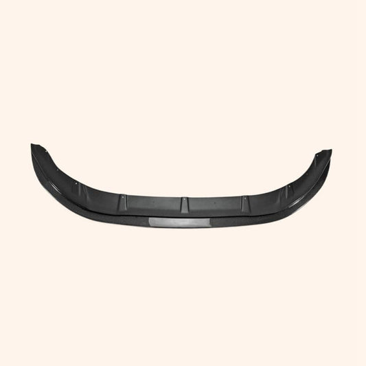 For F56 Mini Cooper S Mon Style Front Bumper Lip (S Only) Chin Splitter Spoiler Carbon Fiber Body Kits Kazento Carbon Parts 车身侧板 F56-FL-MON-S-CF