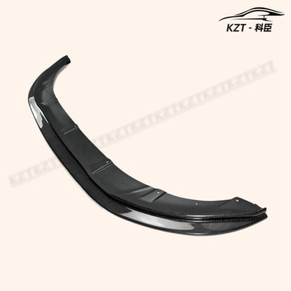 For F56 Mini Cooper S Mon Style Front Bumper Lip (S Only) Chin Splitter Spoiler Carbon Fiber Body Kits