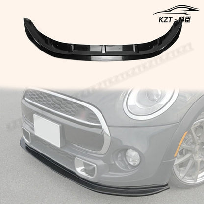 For F56 Mini Cooper S Mon Style Front Bumper Lip (S Only) Chin Splitter Spoiler Fiber Glass Body Kits Kazento Carbon Parts 车身侧板 F56-FL-MON-S-FRP