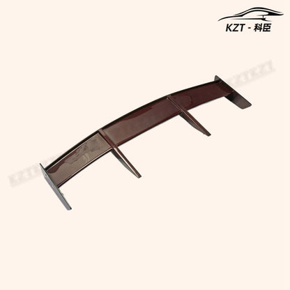 For F56 Mini Cooper S Rk Style Rear Spoiler (S Only) Carbon Fiber (Red Color) Car Body Parts Kits Kazento Carbon Parts 车身侧板 F56-RS-RK-S-RCF2