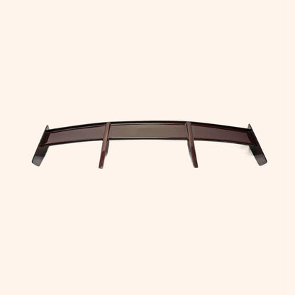 For F56 Mini Cooper S Rk Style Rear Spoiler (S Only) Carbon Fiber (Red Color) Car Body Parts Kits Kazento Carbon Parts 车身侧板 F56-RS-RK-S-RCF2