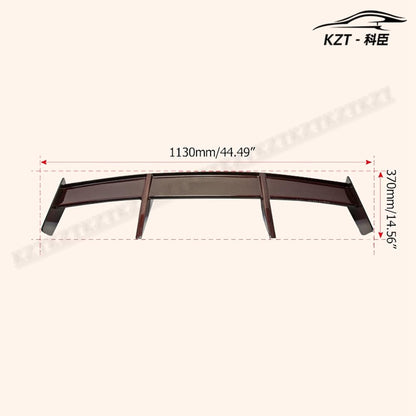 For F56 Mini Cooper S Rk Style Rear Spoiler (S Only) Carbon Fiber (Red Color) Car Body Parts Kits