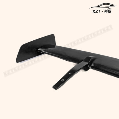 For F56 Mini Cooper S Rk Style Rear Spoiler (S Only) Fiber Glass Universal Wing For Car Vehicle Black Body Parts Kits