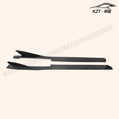 For Ferrari 458 Ap Style Side Skirt Extension Rocker Panels Side Part Carbon Fiber Body Kit Replacement Kazento Carbon Parts 车身侧板 458-SSX-AP-CF
