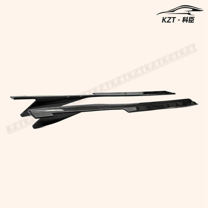 For Ferrari 458 Ap Style Side Skirt Extension Rocker Panels Side Part Carbon Fiber Body Kit Replacement
