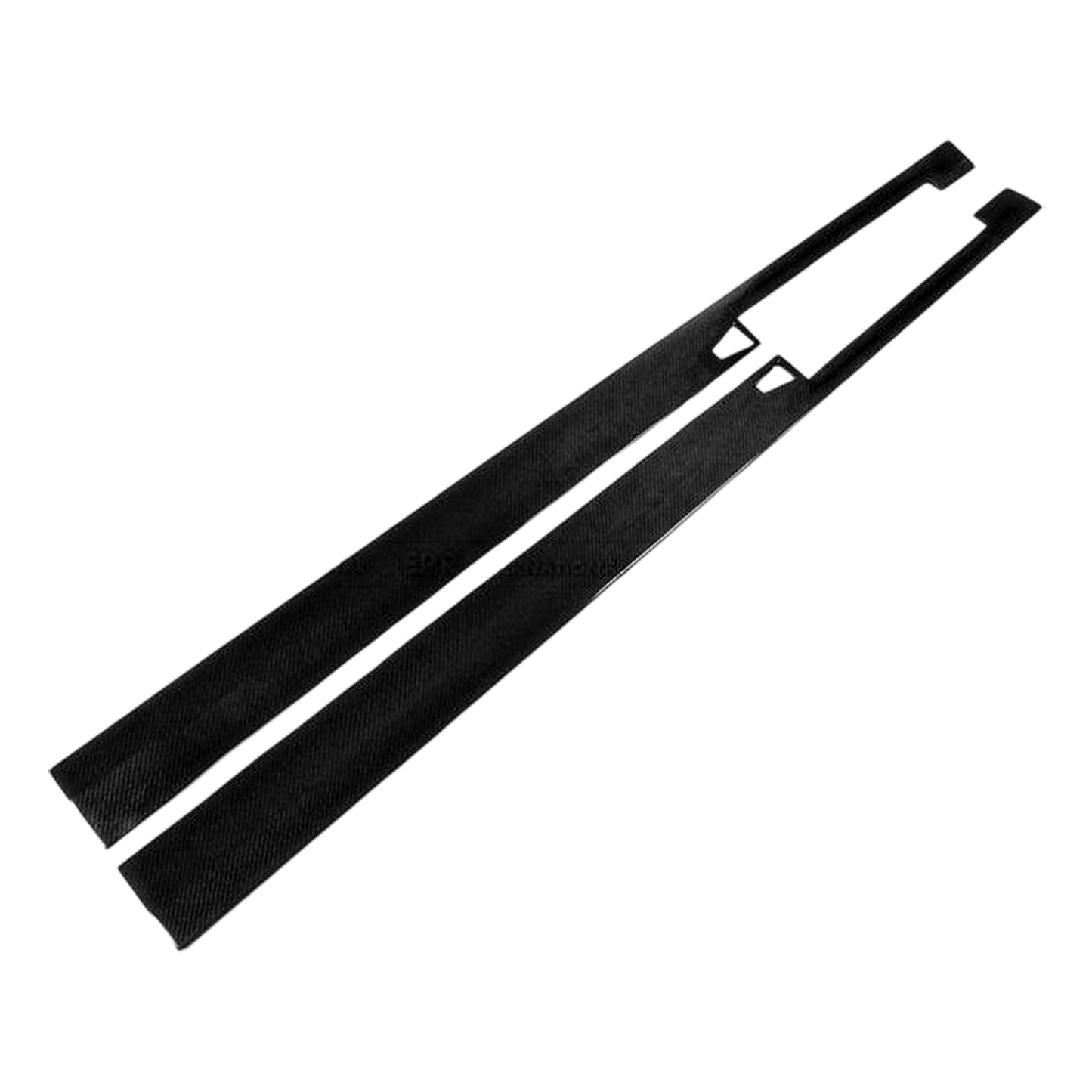For Ferrari 458 Italia KZ Style Side Skirts Extensions 2009-2015