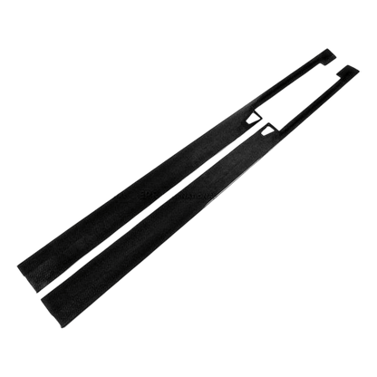 For Ferrari 458 Italia KZ Style Side Skirts Extensions 2009-2015