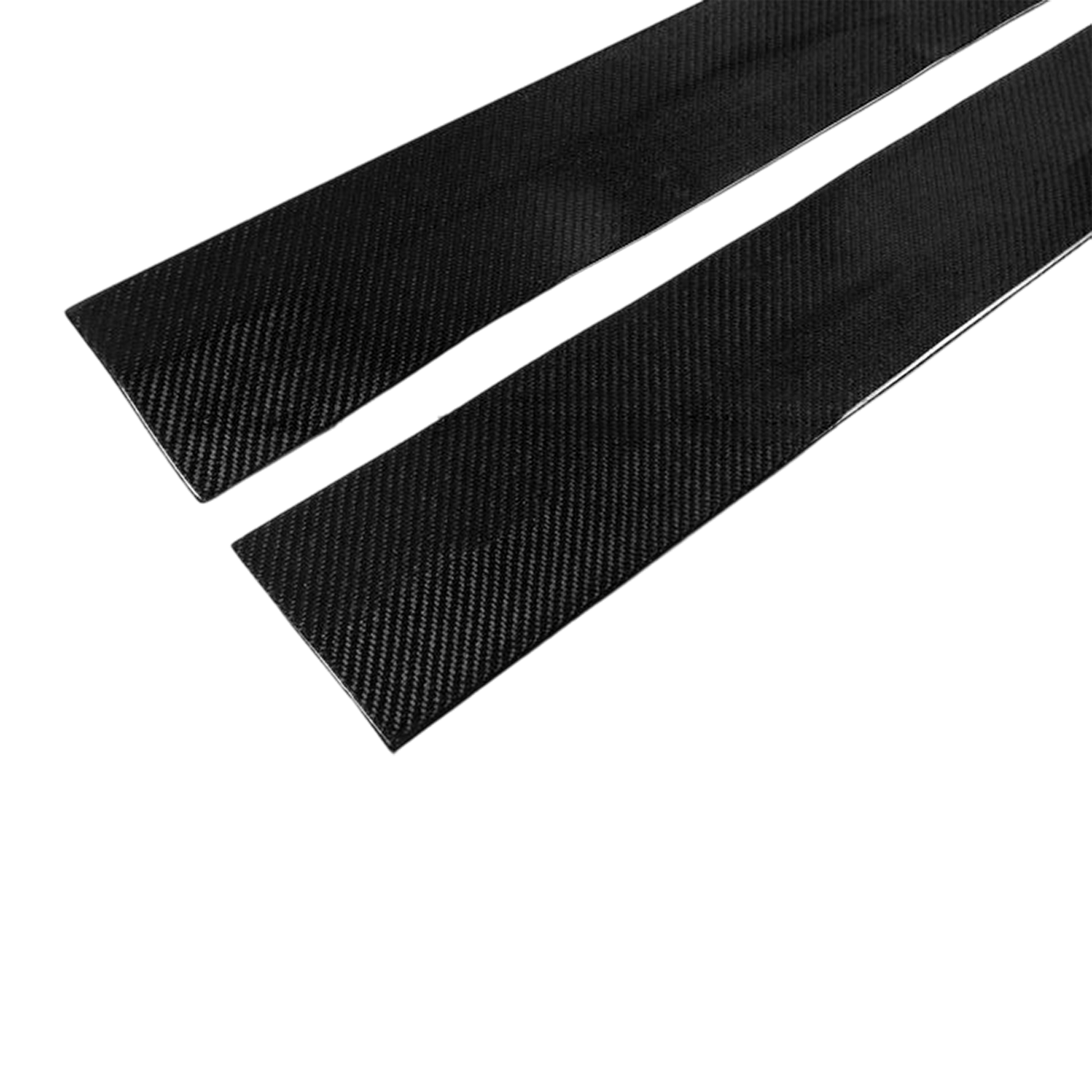 For Ferrari 458 Italia KZ Style Side Skirts Extensions 2009-2015