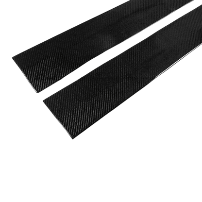 For Ferrari 458 Italia KZ Style Side Skirts Extensions 2009-2015