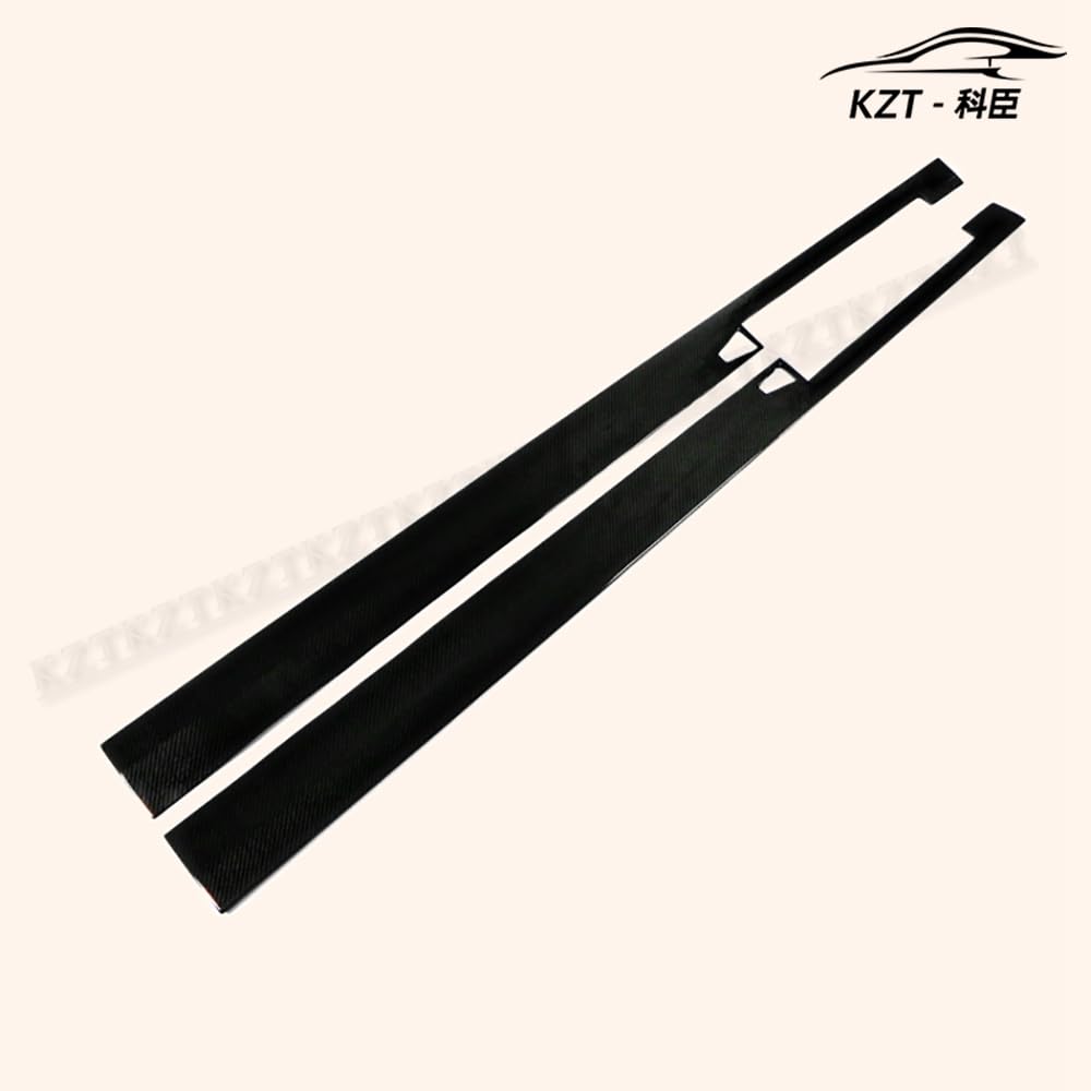 For Ferrari 458 Italia Side Skirt Extension Rocker Panels Side Part Carbon Fiber Body Kit Replacement Kazento Carbon Parts 车身侧板 458-SSX-CF