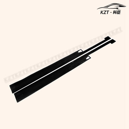 For Ferrari 458 Italia Side Skirt Extension Rocker Panels Side Part Carbon Fiber Body Kit Replacement Kazento Carbon Parts 车身侧板 458-SSX-CF