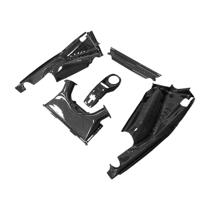 For Ferrari 488 GTB Spider Pista 2015-19 Dry Carbon Engine Bay Panel Compartment