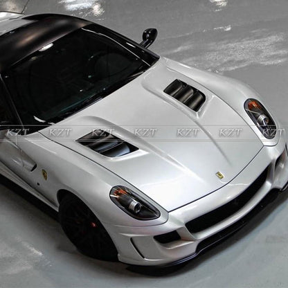 For Ferrari 599 VST Style Kits Carbon FRP Front/Rear Bumper Side Skirts 12PCS Kazento Carbon Parts 车身侧板 599-BODY-VST-PCF
