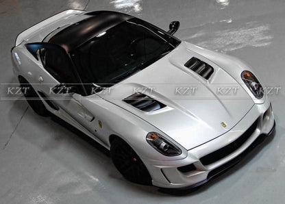 For Ferrari 599 VST Style Kits Carbon FRP Front/Rear Bumper Side Skirts 12PCS Kazento Carbon Parts 车身侧板 599-BODY-VST-PCF