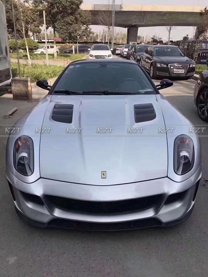 For Ferrari 599 VST Style Kits Carbon FRP Front/Rear Bumper Side Skirts 12PCS Kazento Carbon Parts 车身侧板 599-BODY-VST-PCF