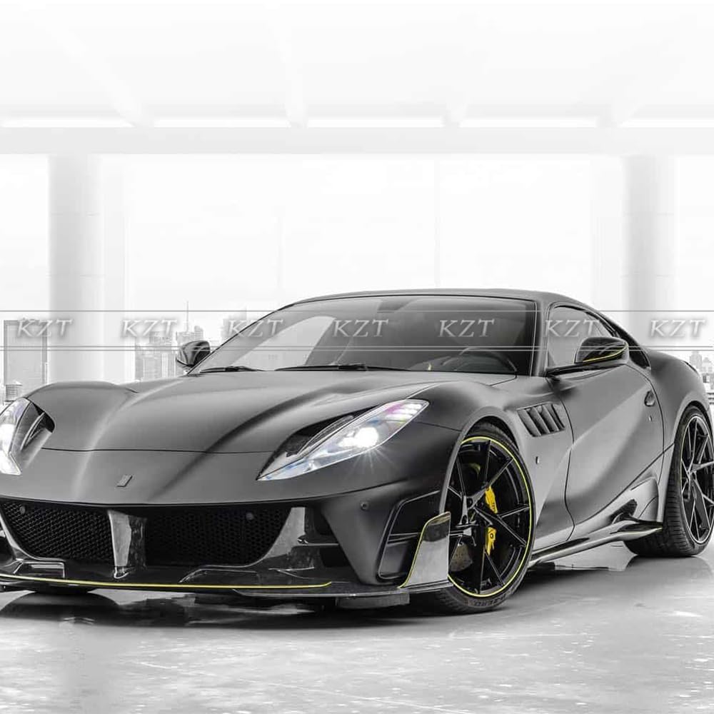 For Ferrari 812 Superfast MSR Style Body Kits 25pcs Carbon FRP FB/RB/HD/SS/FF Kazento Carbon Parts 车身侧板 812-BODY-MSR-PCF