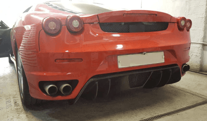 For Ferrari F430 430 1K Plain SCU Rear Bumper Diffuser Lip 2005-2009