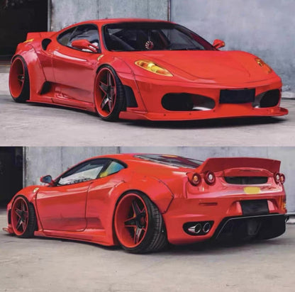 For Ferrari F430 430 LBM Style Aero Body Kit 2005-2009