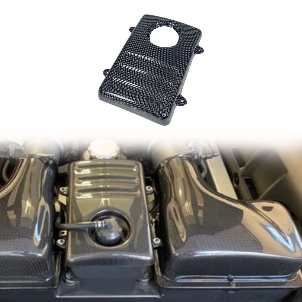 For Ferrari F430 Scuderia 1K Plain Engine Coolant Tank Cover 2005-2009