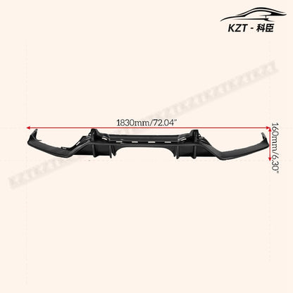 For Fk8 17-19 (Not Fit 2020 On) Civic Type-R Oem For Honda Rear Lip Carbon Fiber Kazento Carbon Parts 车身侧板 FK8-DIF-OE-CF