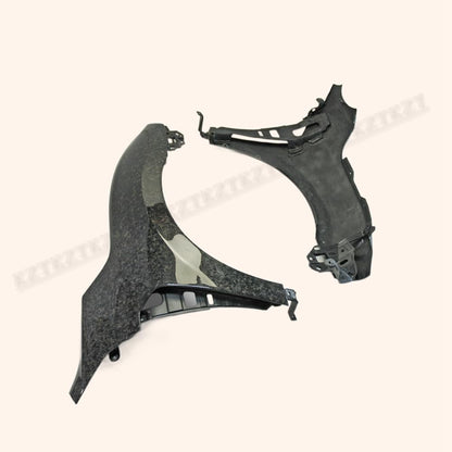 For Fk8 Fk7 Civic Type-R Oem For Honda Front Fender (Can Fit On Fk7 But Need To Fit With Fk8 Fb & Ss, Wider Then Fk7 45Mm) Carbon Fiber Forged Looks