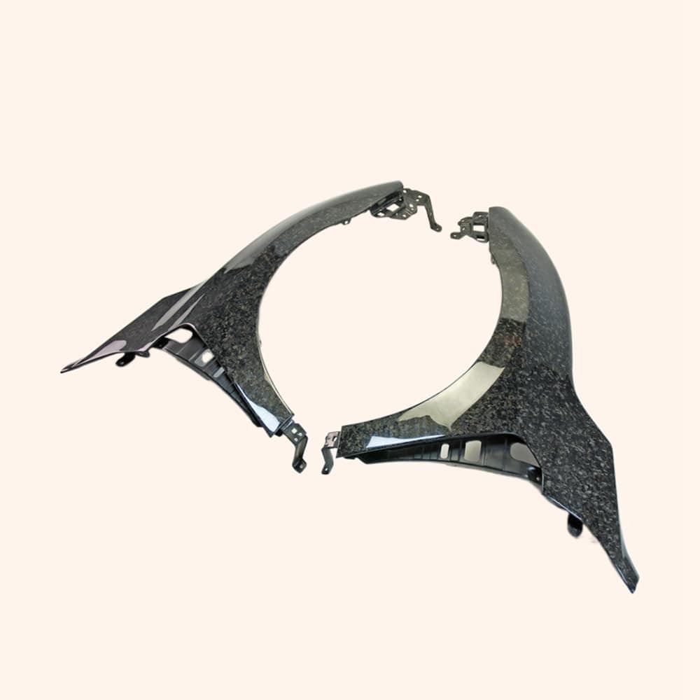 For Fk8 Fk7 Civic Type-R Oem For Honda Front Fender (Can Fit On Fk7 But Need To Fit With Fk8 Fb & Ss, Wider Then Fk7 45Mm) Carbon Fiber Forged Looks