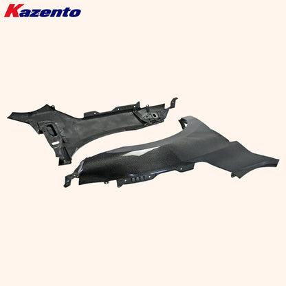 For Fk8 Fk7 Civic Type-R Oem Front Fender (Can Fit On Fk7 But Need To Fit With Fk8 Fb & Ss, Wider Then Fk7 45Mm) Carbon Fiber