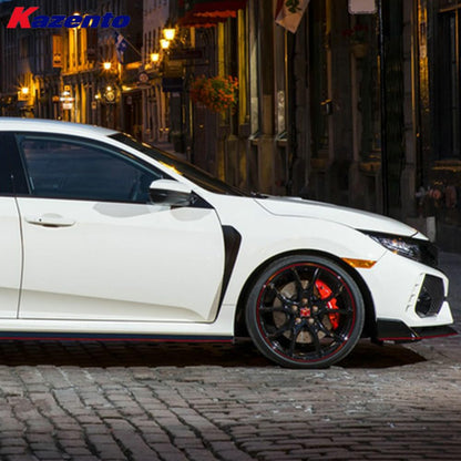 For Fk8 Fk7 Civic Type-R Oem Front Fender (Can Fit On Fk7 But Need To Fit With Fk8 Fb & Ss, Wider Then Fk7 45Mm) Carbon Fiber