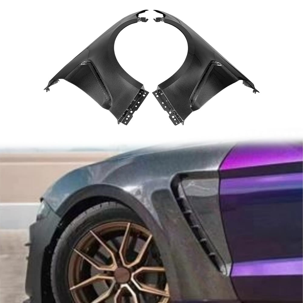 For Ford Mustang 2 Door GT350 Style Front Vented Fender 2015-2017