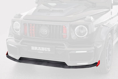 For G63 G500 G350 Rock-Style G900 Front Bumper Under Lip Diffuser Dry Carbon