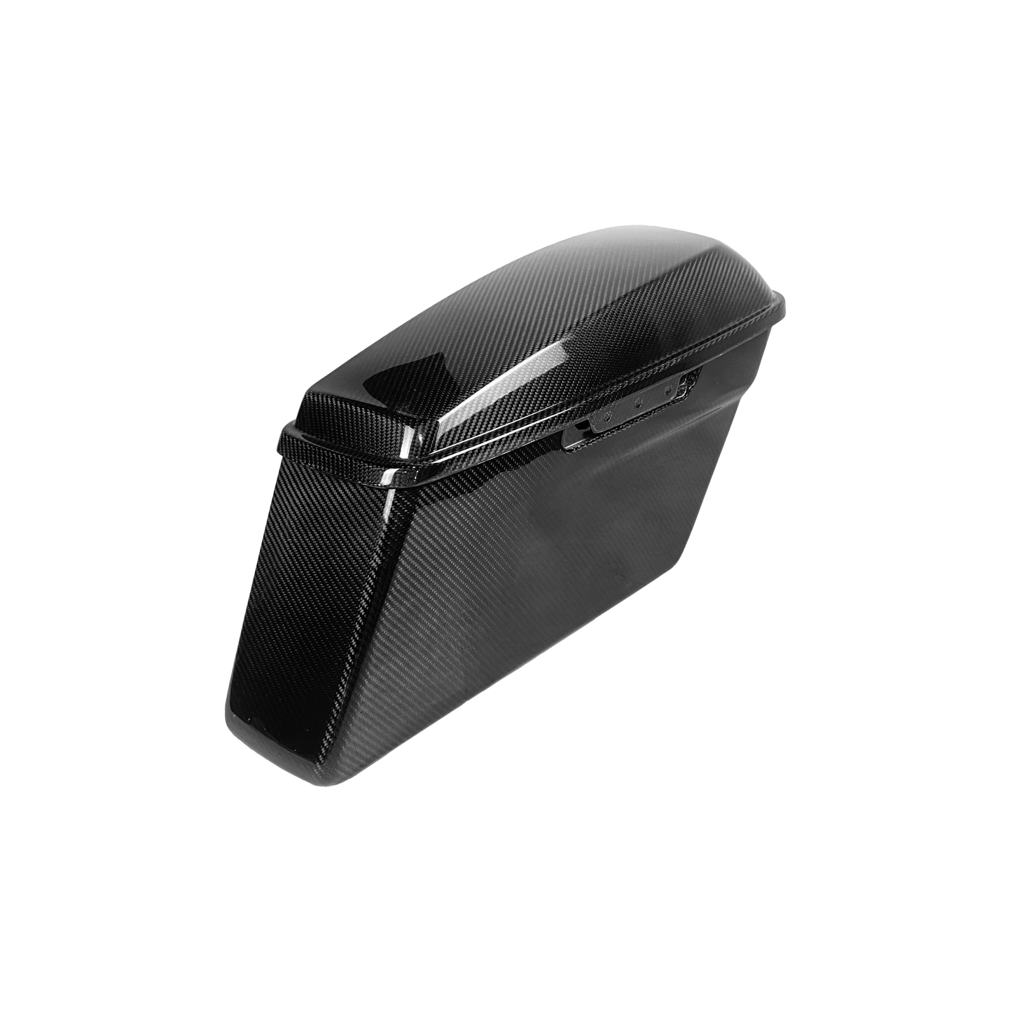 For Harley Davidson Touring 09-23 Dry Carbon Stand Full Saddlebags Lids 4pcs Kazento Carbon Parts Dry Carbon Fiber HARLEY-SADDLE-SD-DCF