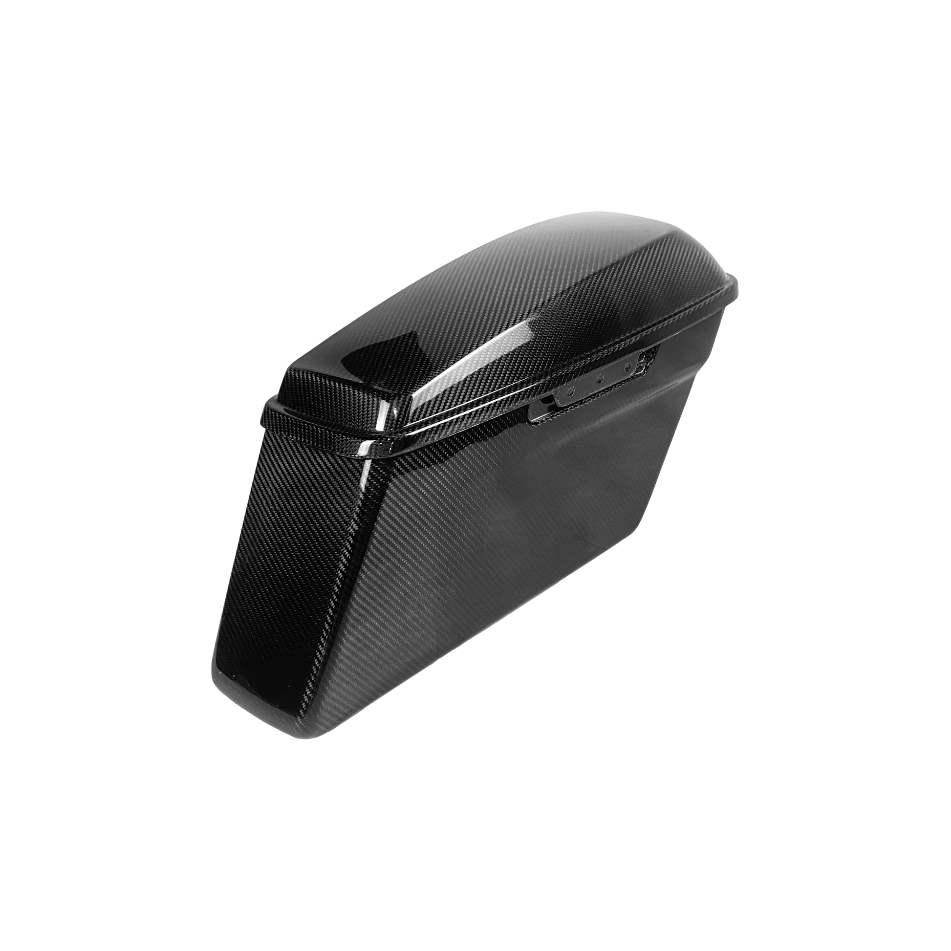 For Harley Davidson Touring 09-23 Dry Carbon Stand Full Saddlebags Lids 4pcs Kazento Carbon Parts Dry Carbon Fiber HARLEY-SADDLE-SD-DCF