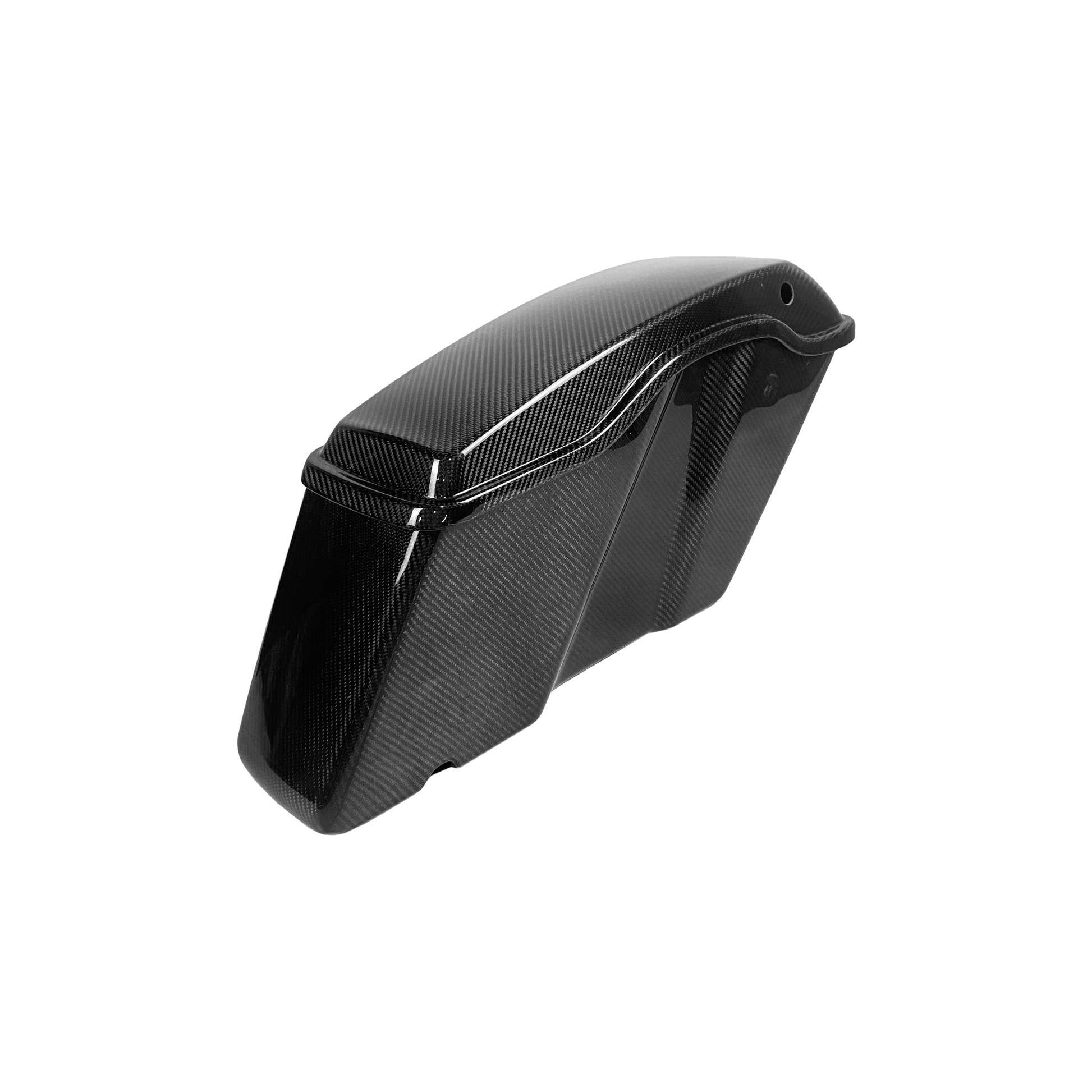 For Harley Davidson Touring 09-23 Dry Carbon Stand Full Saddlebags Lids 4pcs Kazento Carbon Parts Dry Carbon Fiber HARLEY-SADDLE-SD-DCF