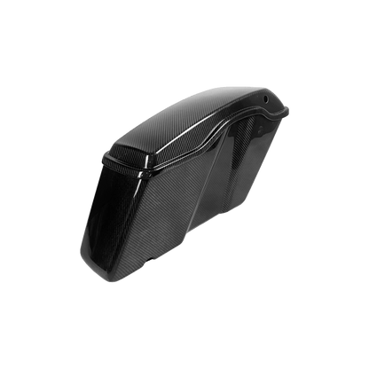 For Harley Davidson Touring 09-23 Dry Carbon Stand Full Saddlebags Lids 4pcs Kazento Carbon Parts Dry Carbon Fiber HARLEY-SADDLE-SD-DCF