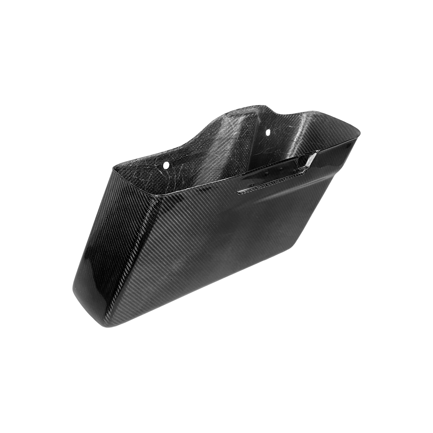 For Harley Davidson Touring 09-23 Dry Carbon Stand Full Saddlebags Lids 4pcs Kazento Carbon Parts Dry Carbon Fiber HARLEY-SADDLE-SD-DCF