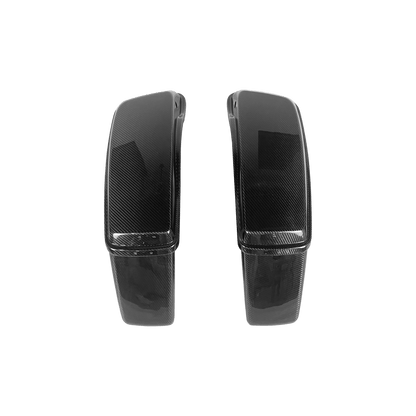 For Harley Davidson Touring 09-23 Dry Carbon Stand Full Saddlebags Lids 4pcs Kazento Carbon Parts Dry Carbon Fiber HARLEY-SADDLE-SD-DCF