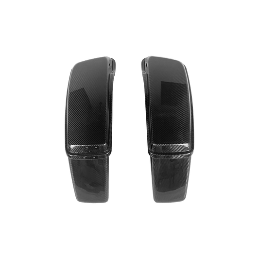 For Harley Davidson Touring 09-23 Dry Carbon Stand Full Saddlebags Lids 4pcs