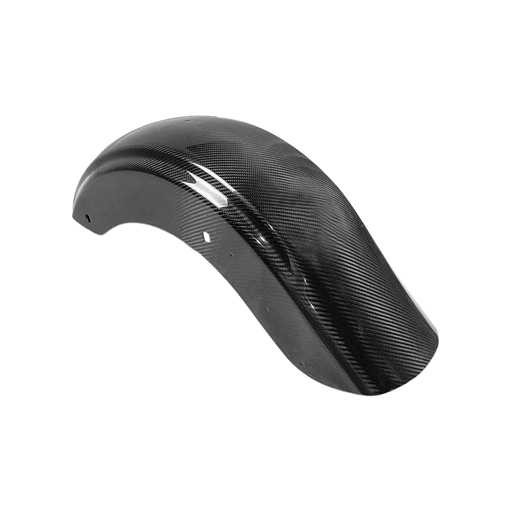 For Harley Davidson Touring CVO Street Road Glide 17-23 Dry Carbon Rear Fender Kazento Carbon Parts Dry Carbon Fiber HARLEY-RF-CVO-DCF