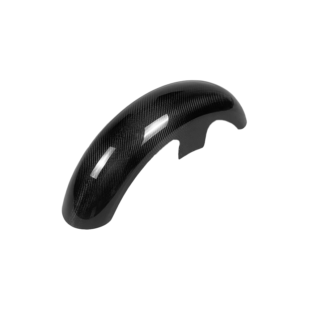 For Harley Davidson Touring Street Road Glide Dry Carbon LONG Style Front Fender Kazento Carbon Parts Dry Carbon Fiber HARLEY-FF-LO-DCF