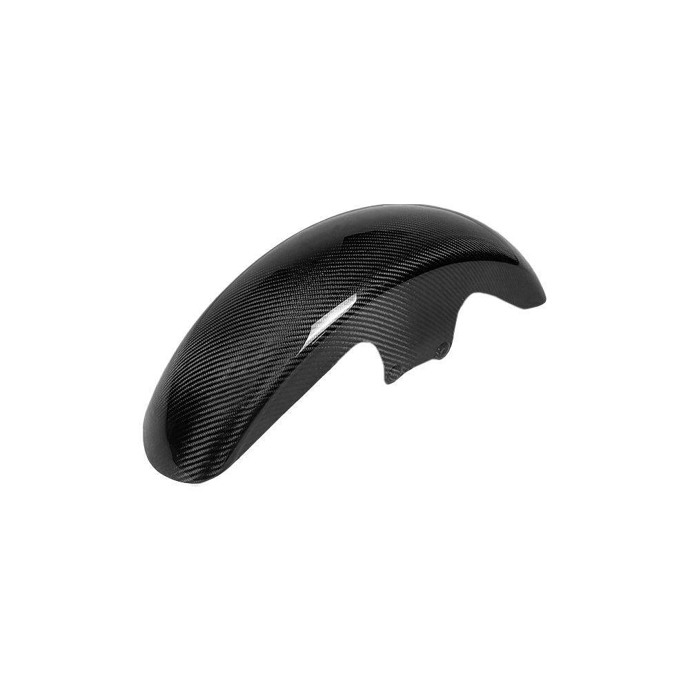 For Harley Davidson Touring Street Road Glide Dry Carbon Stand Front Fender Kazento Carbon Parts Dry Carbon Fiber HARLEY-FF-SD-DCF