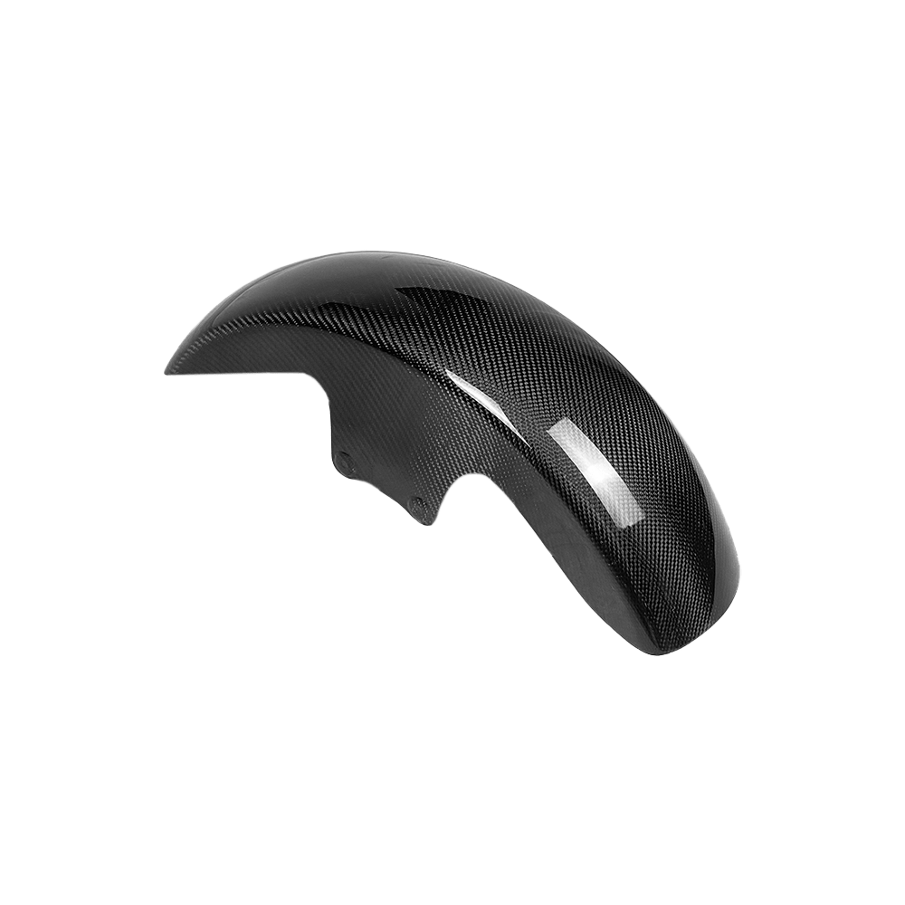 For Harley Davidson Touring Street Road Glide Dry Carbon Stand Front Fender Kazento Carbon Parts Dry Carbon Fiber HARLEY-FF-SD-DCF
