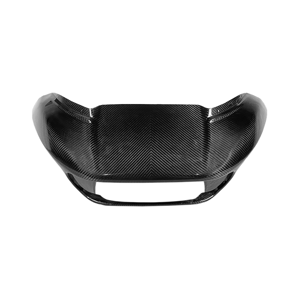 For Harley Touring Street Road Glide Dry Carbon Dual Headlight Fairing Trim Kazento Carbon Parts Dry Carbon Fiber HARLEY-HDC-OE-DCF